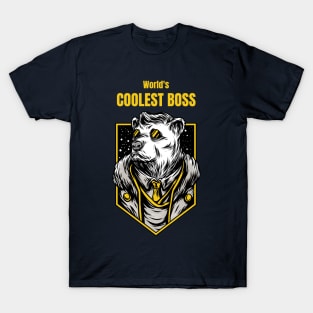 World's Coolest Boss T-Shirt